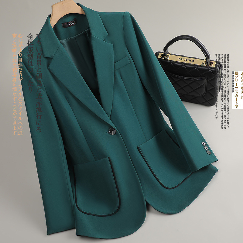 Formal Winter Wear Women Jacket - Women Blazer Ladies Autumn Winter Long