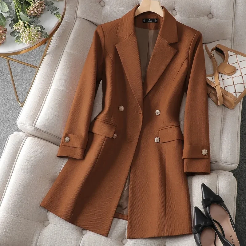 Formal Winter Wear Women Jacket - Autumn Winter Jacket Women Long Blazer