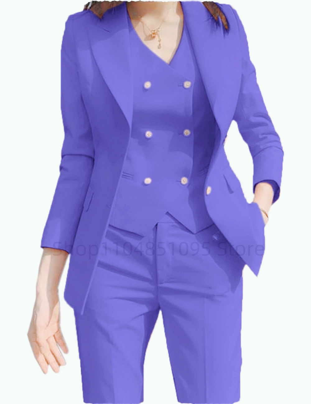 Women Formal Wear Business - Fall Outfits Suit Jacket Three Piece