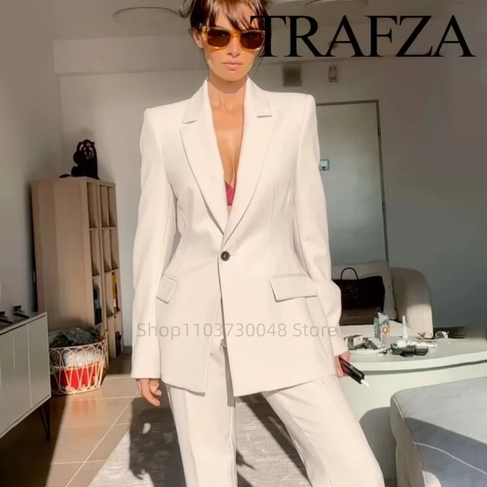 Women Formal Wear Business - Fashion Office Ladies Blazer and Pants