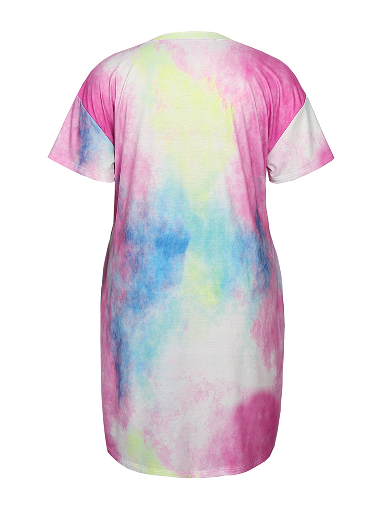 Plus Size Women's Casual Dress - Women Formal Office Wear Tops ulasan dan harga