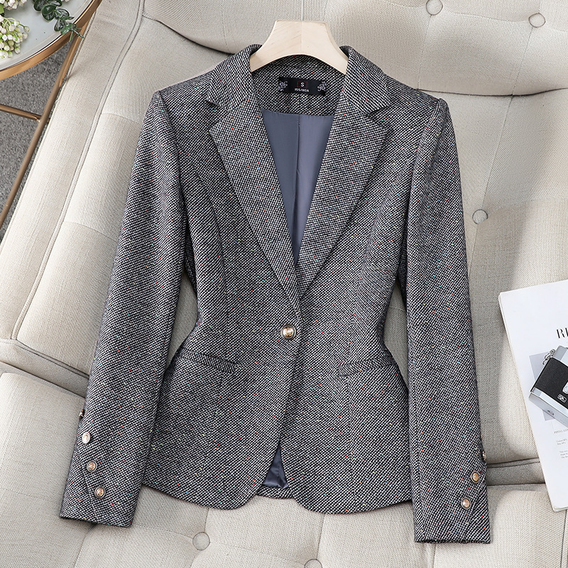 Office Ladies Blazer Women Jac - Women Formal Wear Business ulasan dan harga