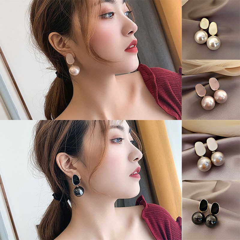 Big Brand High Class Noble Pea - Pearl Earring Stud ulasan dan harga