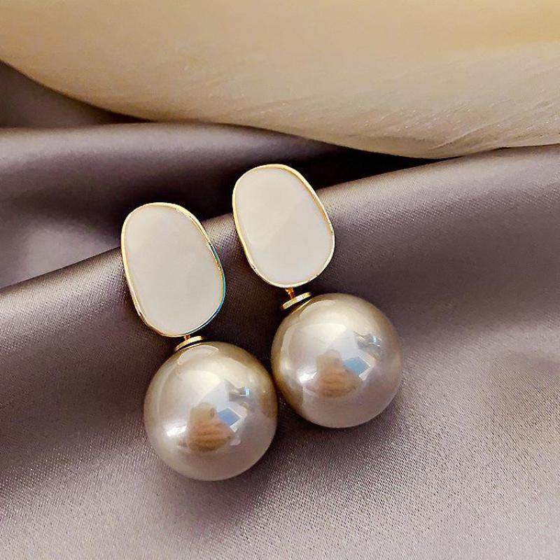 Big Brand High Class Noble Pea - Pearl Earring Stud ulasan dan harga