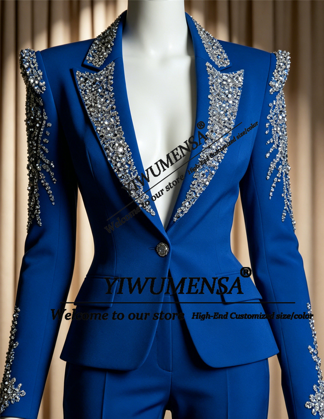 Luxury Women Suits 2 Pieces Se - Women Formal Wear Business ulasan dan harga