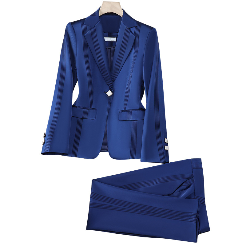 Fashion Women Pant Suit 2 Piec - Formal Winter Wear Women Jacket ulasan dan harga