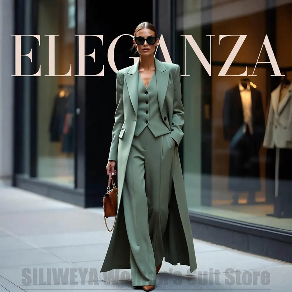 Chic Women's Suit Set Three Pi - Women Formal Wear Business ulasan dan harga