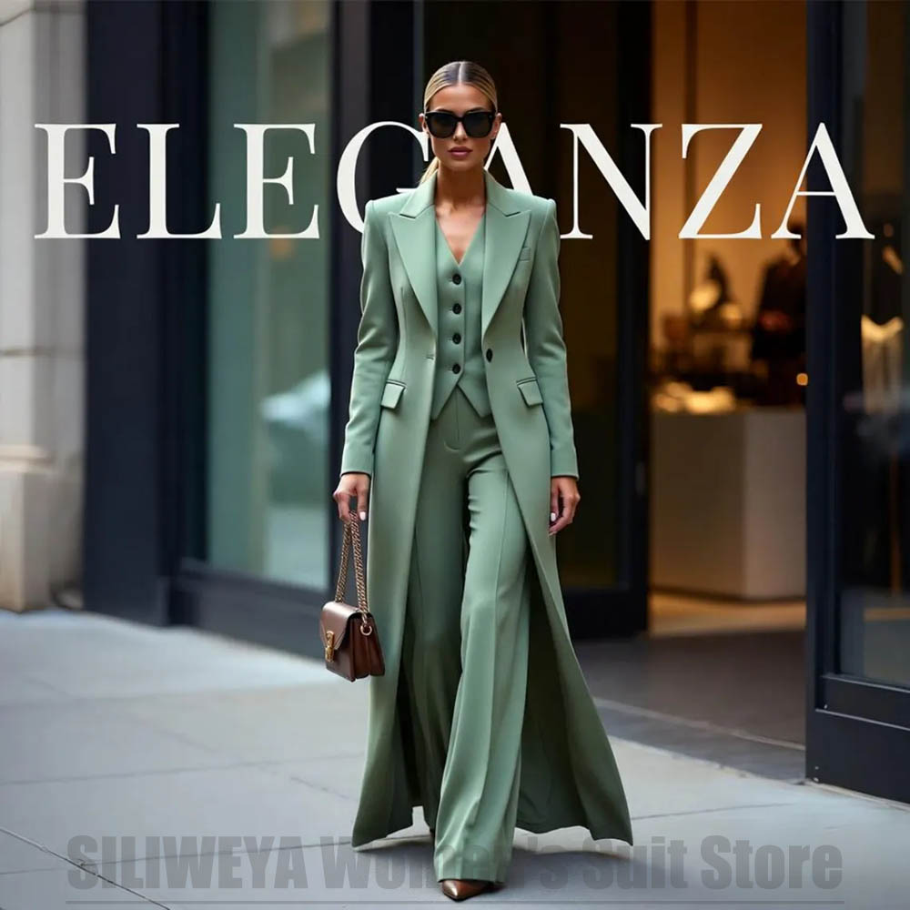 Chic Women's Suit Set Three Pi - Women Formal Wear Business ulasan dan harga