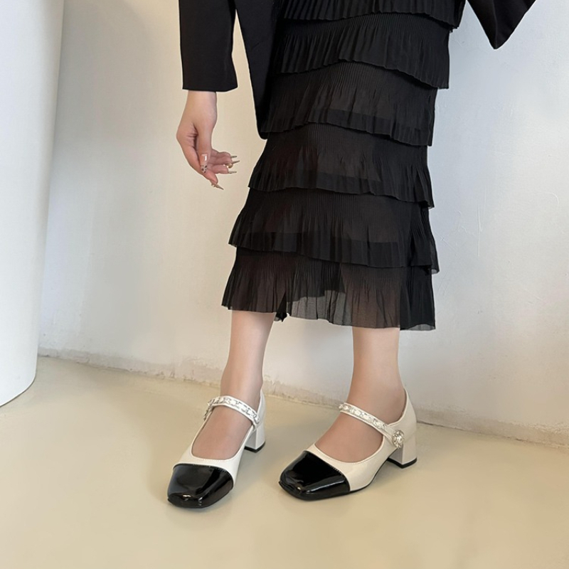 2026 Pearl Clasp Thick-Topped  - Formal Women Daily Wear Slippers ulasan dan harga