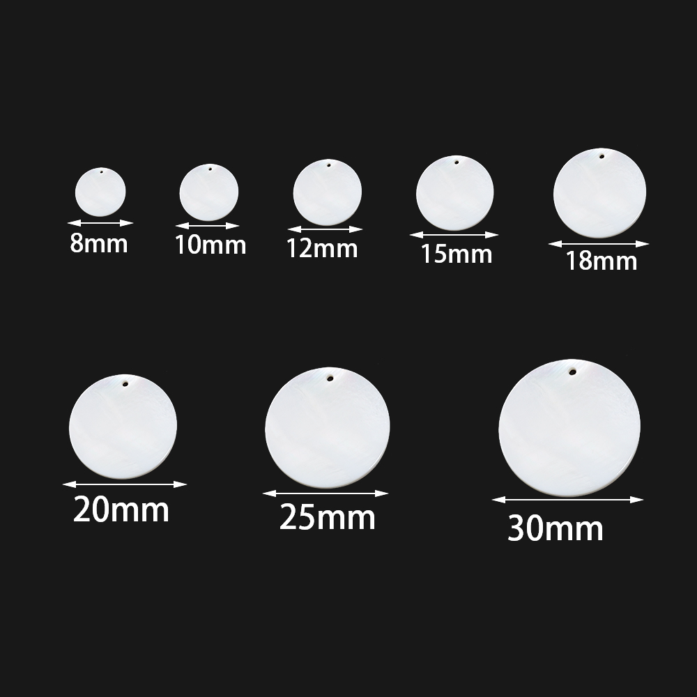 5-30pcs 8-30mm Natural Mother  - Pearl Earring Stud ulasan dan harga