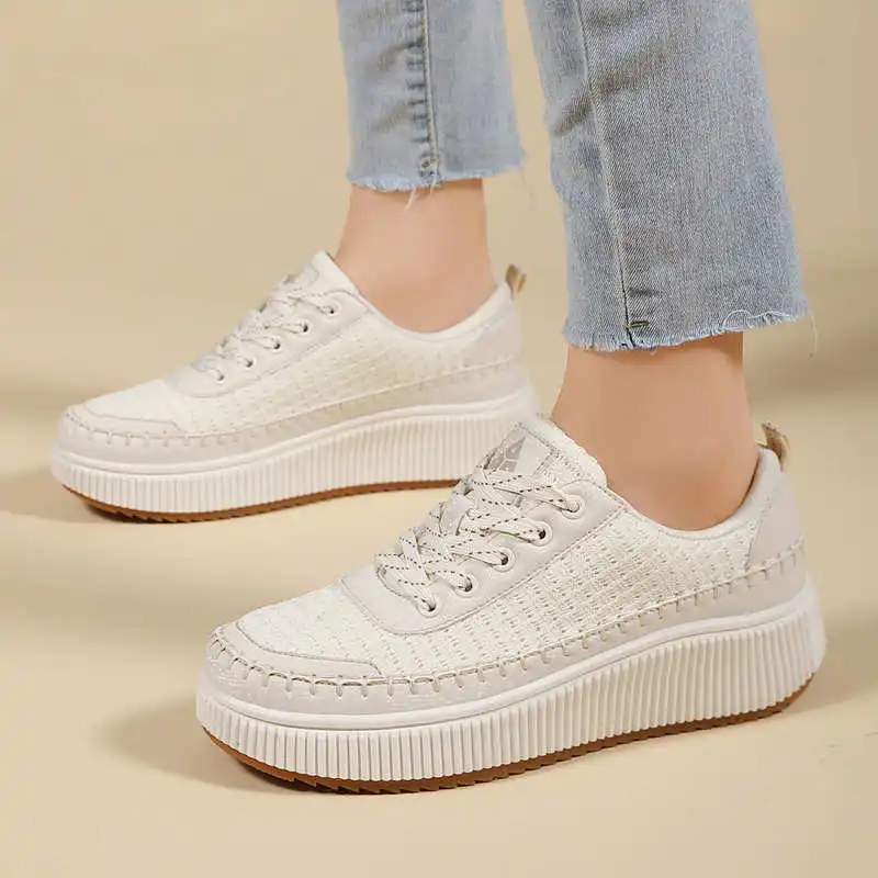 Brown Shoes Woman Flats Autumn - Formal Women Daily Wear Slippers ulasan dan harga