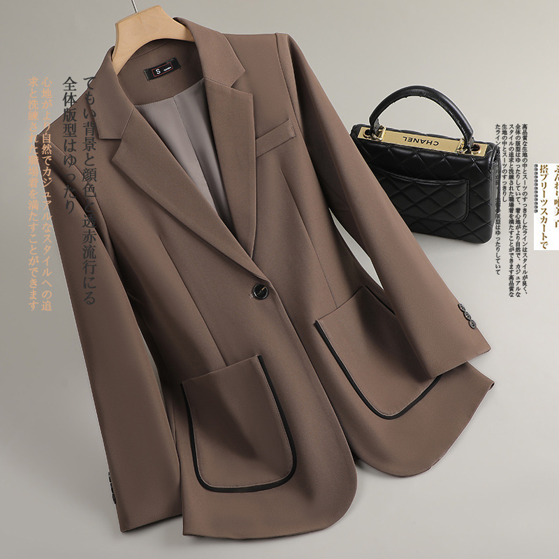 Women Blazer Ladies Autumn Win - Formal Winter Wear Women Jacket ulasan dan harga