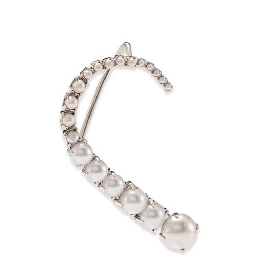 Stonefans Pearl Ear Clips With - Pearl Earring Stud ulasan dan harga