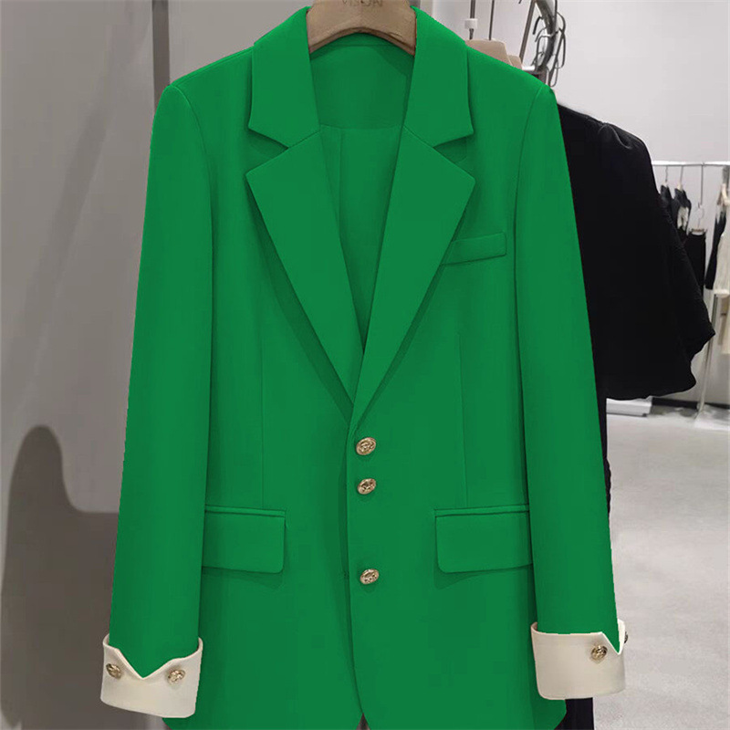 Fashion Ladies Blazer Color Bl - Formal Winter Wear Women Jacket ulasan dan harga