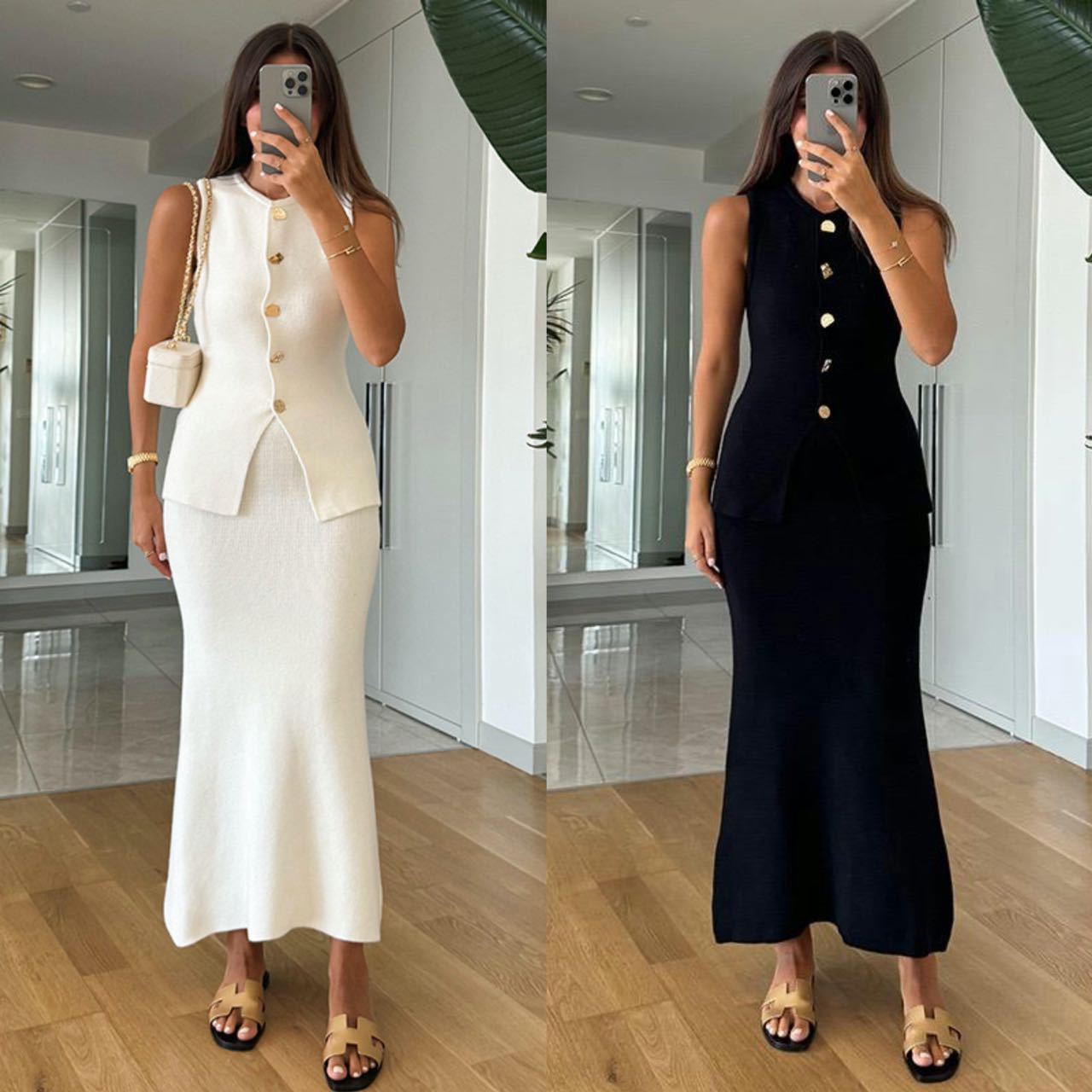 Round-neck Single-breasted Sle - Women'S Formal Day Wear ulasan dan harga