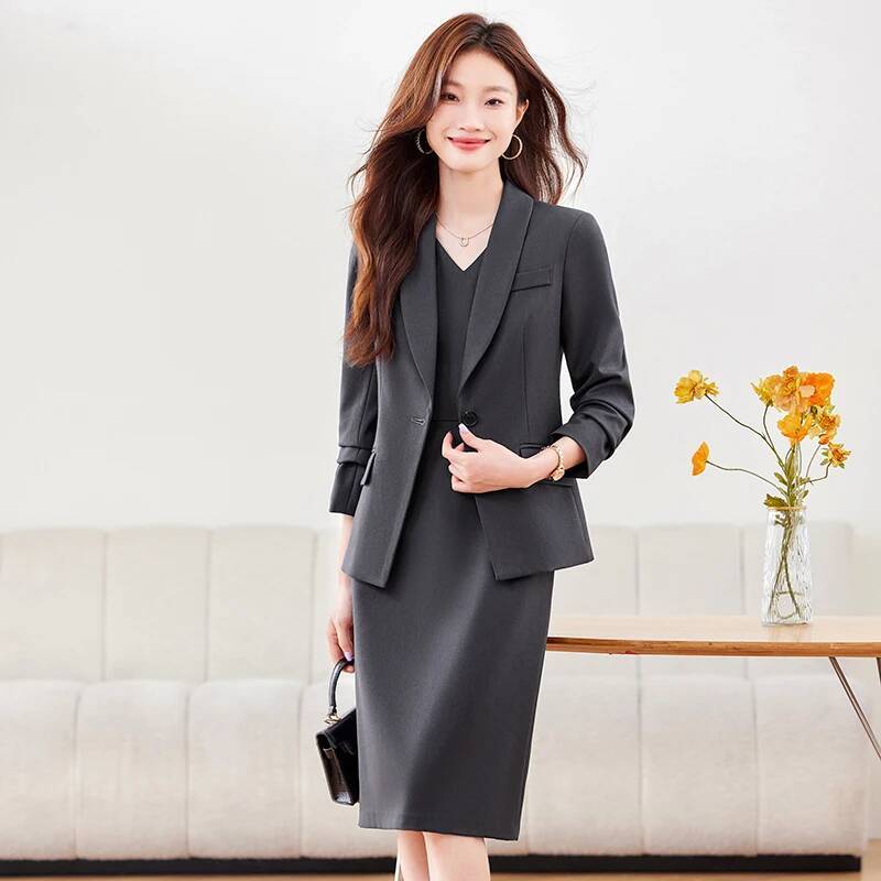 High Quality Fabric Women Busi - Women Formal Wear Business ulasan dan harga