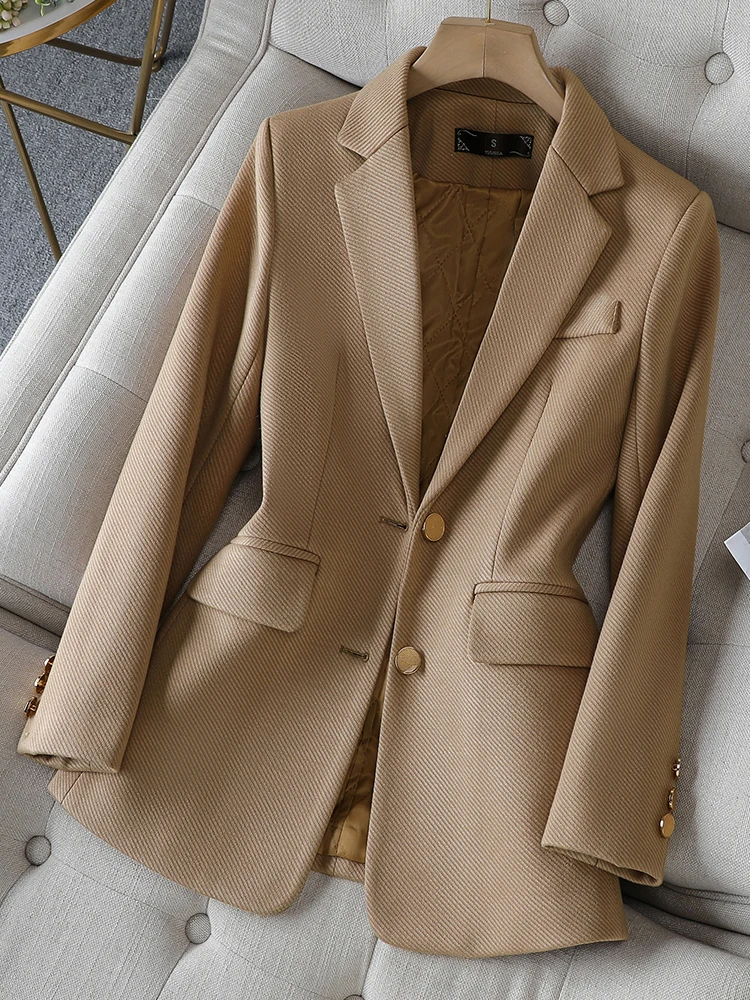 Fashion Ladies Blazer Women Gr - Formal Winter Wear Women Jacket ulasan dan harga