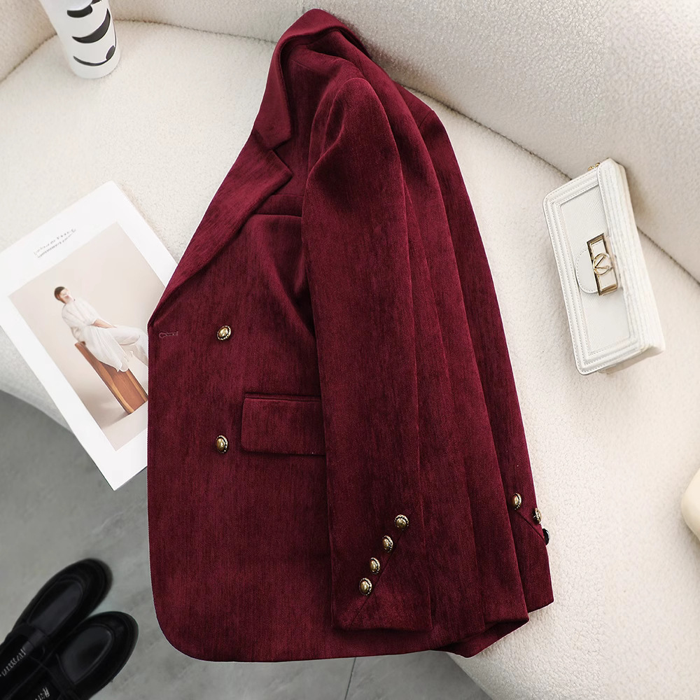 Fashion Ladies Blazer Coat Wom - Formal Winter Wear Women Jacket ulasan dan harga