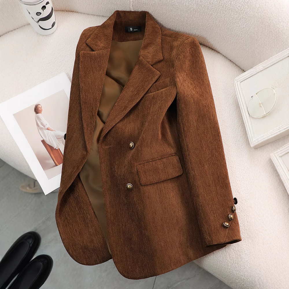 Fashion Ladies Blazer Coat Wom - Formal Winter Wear Women Jacket ulasan dan harga
