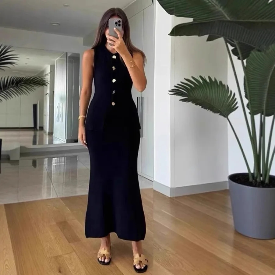 Round-neck Single-breasted Sle - Women'S Formal Day Wear ulasan dan harga