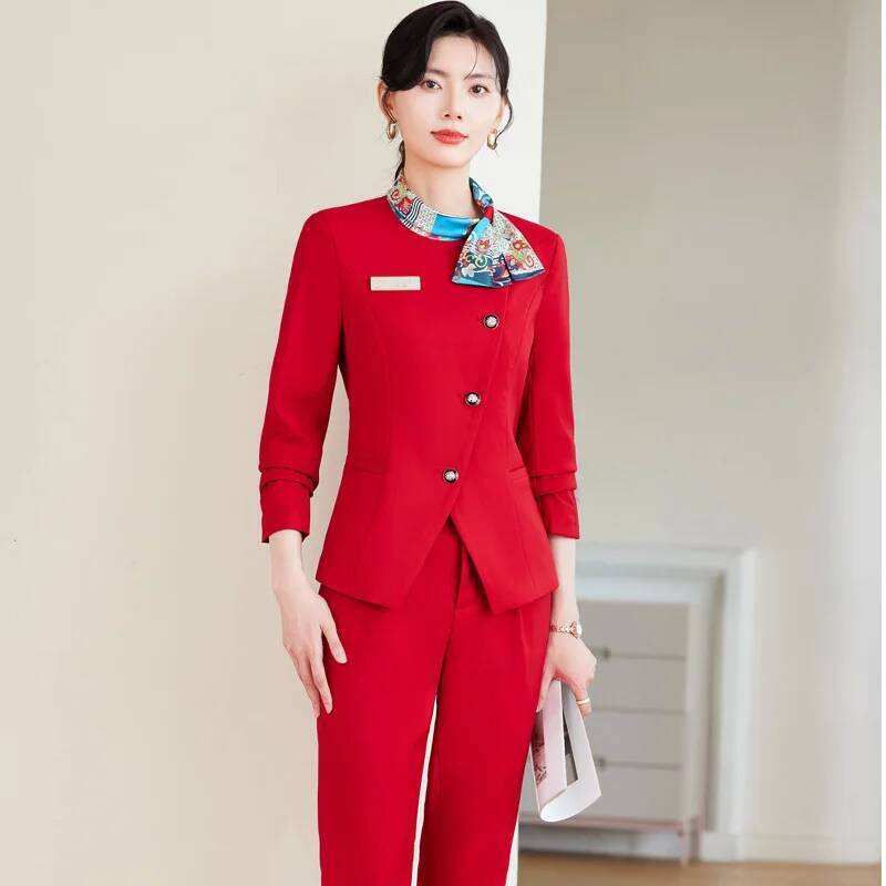Plus Size Formal Elegant Style - Women Formal Wear Business ulasan dan harga