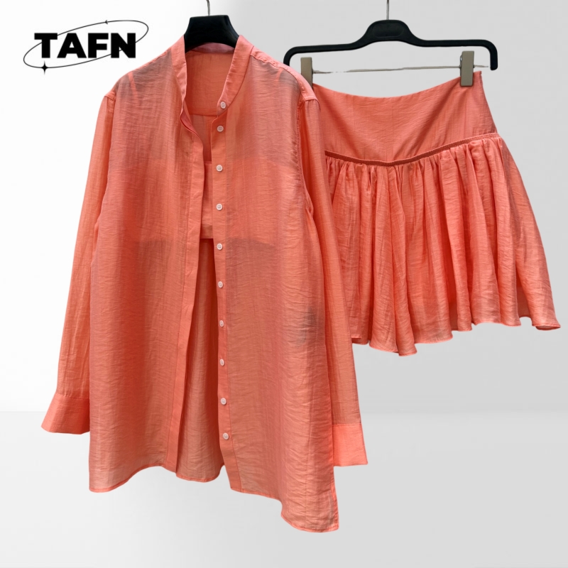 100% linen Ladies Fashion Skir - Women'S Formal Day Wear ulasan dan harga