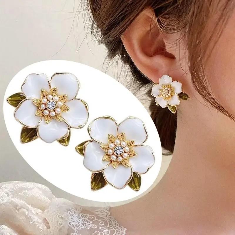 925 Silver Needle Vintage Purp - Pearl Earring Stud ulasan dan harga
