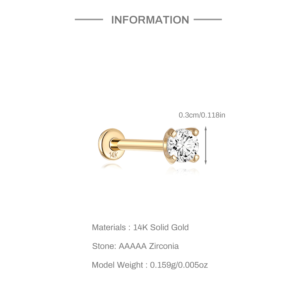 Aide DIY Zircon Pearl Earring  - Pearl Earring Stud ulasan dan harga