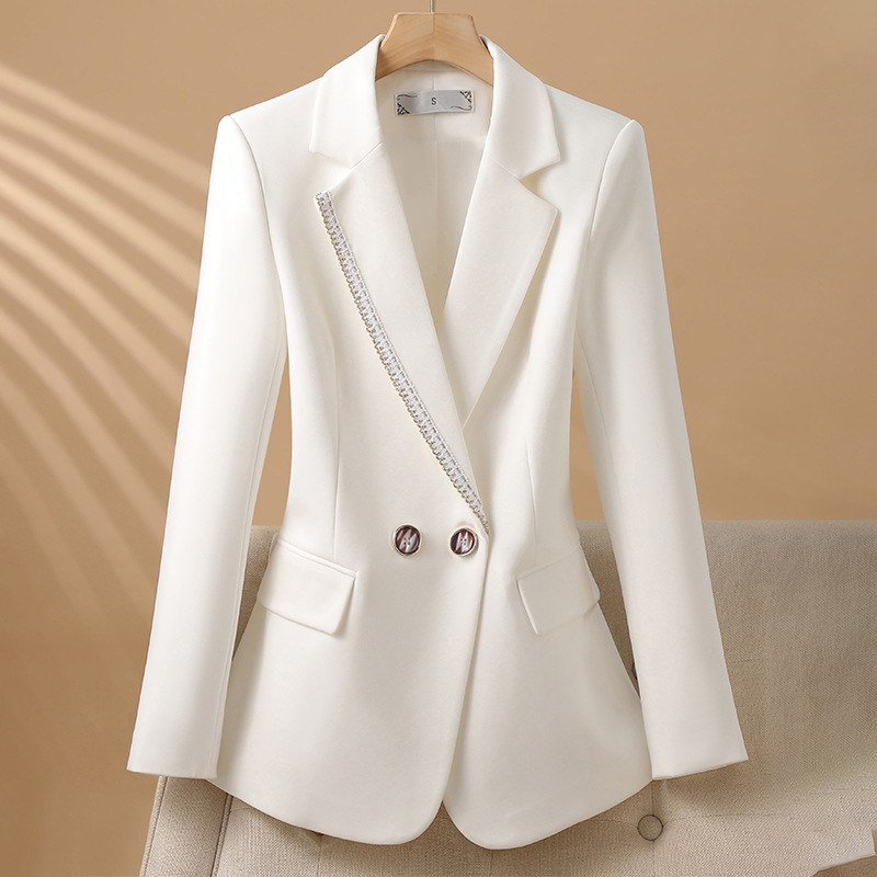 Fashion Women Blazer Long Slee - Formal Winter Wear Women Jacket ulasan dan harga