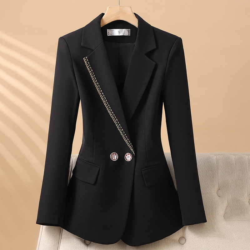 Fashion Women Blazer Long Slee - Formal Winter Wear Women Jacket ulasan dan harga