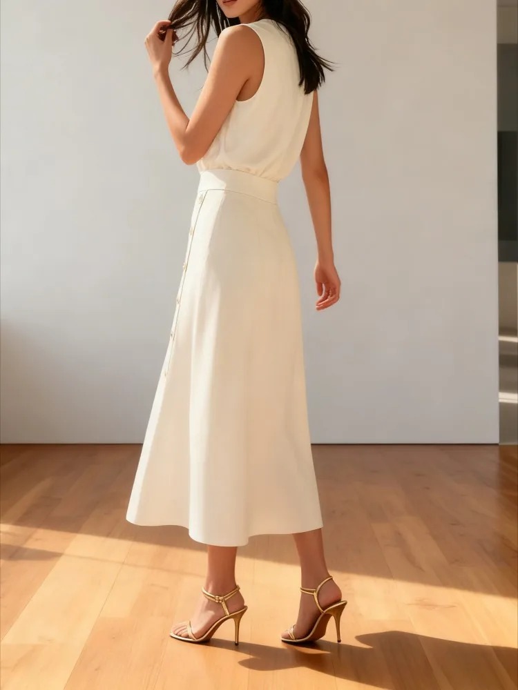 2026 Women White High Waist Sl - Women Formal Office Wear Tops ulasan dan harga