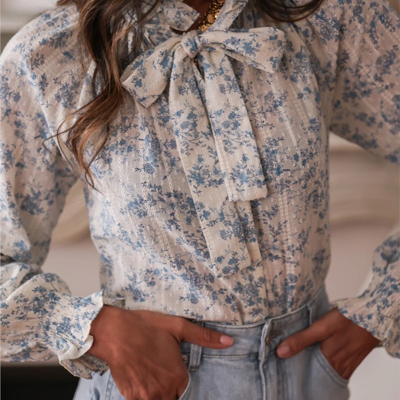Womens Wear Bow Fashion Printe - Women'S Formal Day Wear ulasan dan harga