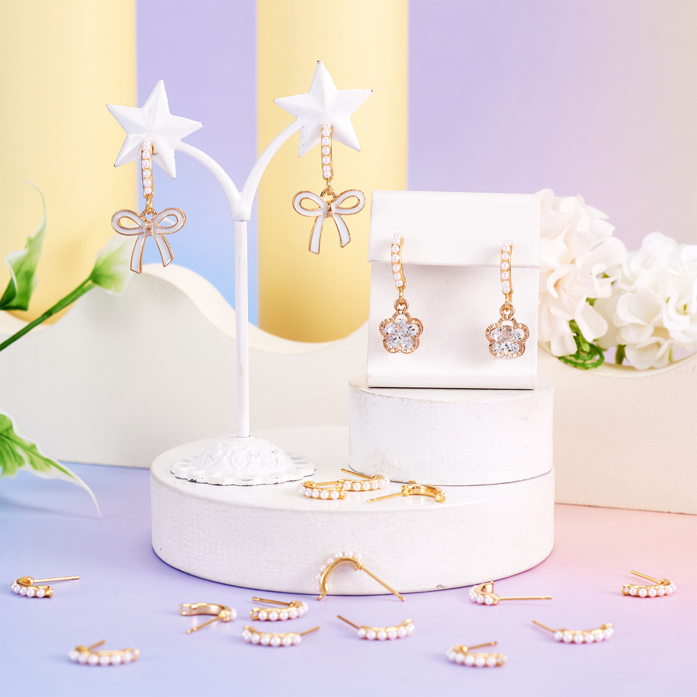 30pcs Brass Stud Earring Findi - Pearl Earring Stud ulasan dan harga